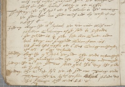 अलेक्जेंडर गिलेस्पी की पत्रिका, विस्तार, 1674 द्वारा अलेक्जेंडर गिलेस्पी