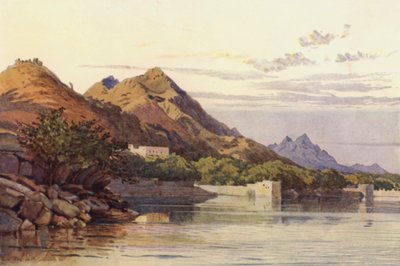 The Ana Sagar, Ajmere (colour litho) द्वारा अलेक्जेंडर हेनरी हल्लम मरे