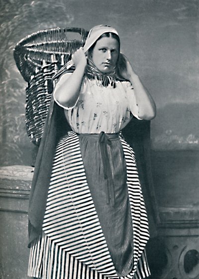 ए न्यूहेवन फिशवाइफ, स्कॉटलैंड, 1912 द्वारा अलेक्जेंडर इंगलिस