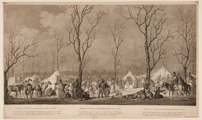 मार्च 1814, 1814 को पेरिस में एवेन्यू डेस चैंप्स-एलेसीस में कोसैक्स का बीवैक द्वारा अलेक्जेंडर इवानोविच सॉवराइड