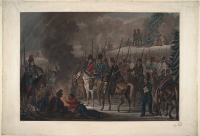 रूसी cossacks द्वारा अलेक्जेंडर इवानोविच सॉवराइड