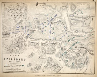 विलियम ब्लैकवुड एंड संस, एडिनबर्ग und लंदन, 1848 (हाथ से रंग की उकेरी) द्वारा प्रकाशित हेल्सबर्ग का मानचित्र द्वारा Alexander Keith Johnston