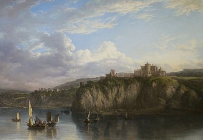 सागर से Culzean Castle, c.1816 द्वारा अलेक्जेंडर नसीम