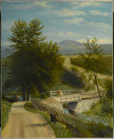 लवर्स वॉक, c.1850-60 द्वारा अलेक्जेंडर रैनसम
