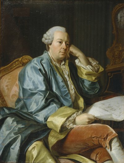इवान इवानोविच बेट्कोई का पोर्ट्रेट 1704-1795, 1770 के दशक में द्वारा अलेक्जेंडर रोजलिन
