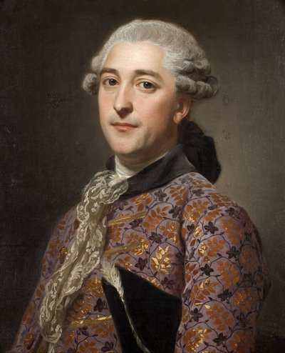 प्रिंस व्लादिमीर बोरिसोविच गोलित्सिन का पोर्ट्रेट 1731-1799, 1762 द्वारा अलेक्जेंडर रोजलिन