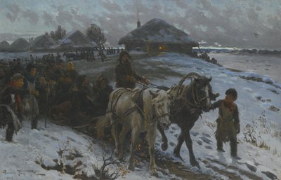 द हंटिंग फॉर द हंट, 1915 द्वारा अलेक्जेंडर व्लादिमीरोविच माकोवस्की