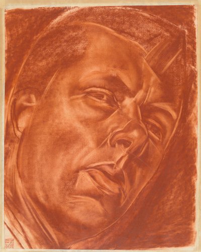 बोरिस ग्रिगोरिएव का पोर्ट्रेट 1886-1939, 1922। द्वारा अलेक्जेंडर येवगेनेविच याकोवलेव
