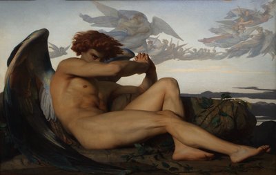 पतित परी, 1847। द्वारा Alexandre Cabanel