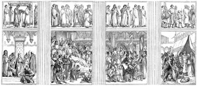 पेंथियन, पेरिस के बाएं भाग में पेंटिंग, c1880-1882। द्वारा अलेक्जेंड्रे काबनेल