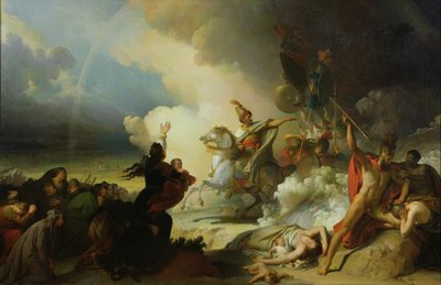 यरूशलेम में सलादीन I (1138-93), c.1830-50 द्वारा Alexandre Evariste Fragonard
