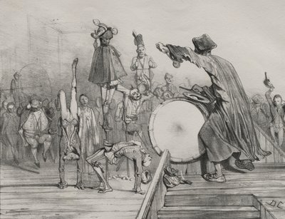 ग्रेट टम्बलर !, 1830-1831। द्वारा अलेक्जेंड्रे गेब्रियल डिकैम्प्स