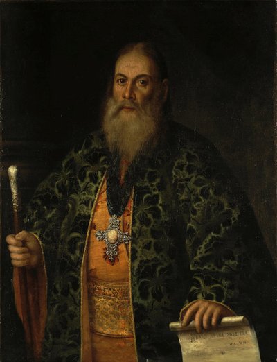 फ्योडोर दुबांस्की का पोर्ट्रेट, 1761 द्वारा एलेक्सी पेट्रोविच एंट्रोपोव