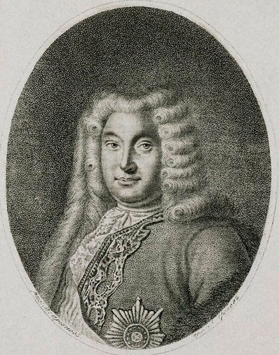 वाइस-चांसलर काउंट एंड्री ओस्टरमैन 1687-1747, c1812 का पोर्ट्रेट। द्वारा एलेक्सी पेट्रोविच ग्रेचेव