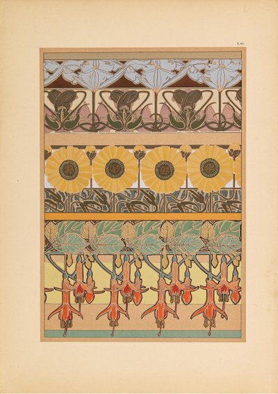 सजावटी दस्तावेज़, 1902। द्वारा अल्फोंस मैरी मुचा