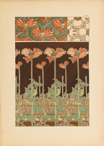 सजावटी दस्तावेज़, 1902। द्वारा अल्फोंस मैरी मुचा