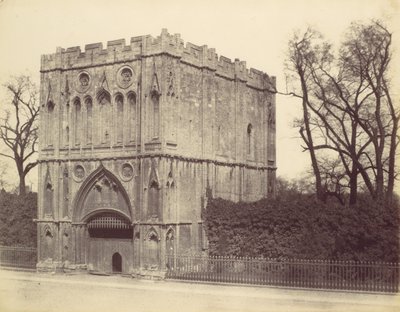 गेटवे - बरी सेंट एडमंड्स, 1858। द्वारा अल्फ्रेड कैपेल क्योर