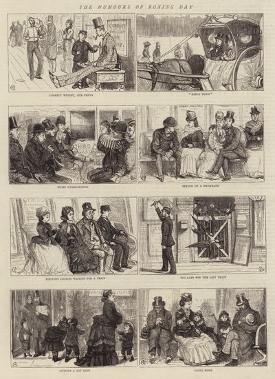 बॉक्सिंग डे के हम्सटर द्वारा Alfred Chantrey Corbould