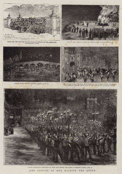 महामहिम महारानी की जयंती द्वारा Alfred Chantrey Corbould