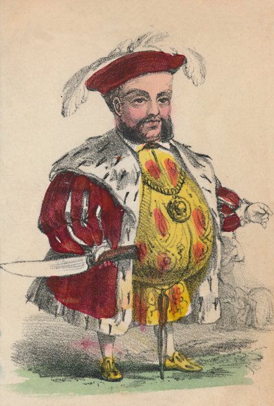 हेनरी VIII, 1856 द्वारा अल्फ्रेड क्रोक्विल