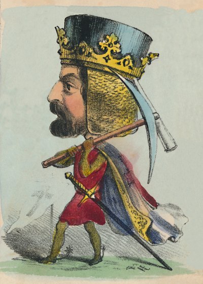 रिचर्ड I, 1856 द्वारा अल्फ्रेड क्रोक्विल