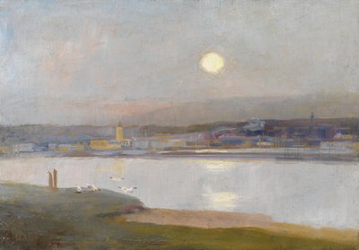 हेलेन से चंद्रमा का ओवर, c.1892 द्वारा अल्फ्रेड पूर्व