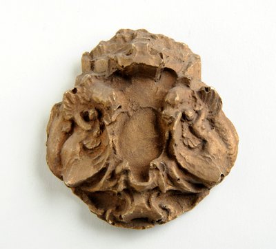 प्यार के एक रूपक के साथ एक कुंजी धनुष के लिए Maquette (पीतल का प्लास्टर) द्वारा अल्फ्रेड गिल्बर्ट
