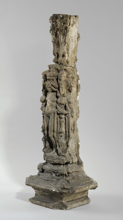 सैम विल्सन चिमनीपीस के लिए 9 मैक्वेट्स में से एक, c.1908-14 (प्लास्टर और शेलैक) द्वारा अल्फ्रेड गिल्बर्ट
