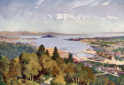 Sundsvall, एक महान बाल्टिक टिम्बर पोर्ट द्वारा अल्फ्रेड हेटन कूपर