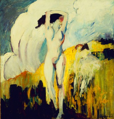 खेतों में नग्न, द्वारा Alfred Henry Maurer