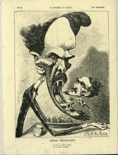 ला चार्ज (1870), नंबर 3 . में अल्फ्रेड ले पीट (1841-1909) का चित्रण द्वारा अल्फ्रेड ले पेटिट