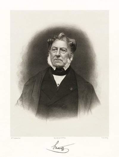 जकोब इग्नाज हिटोरोफ़, 1865-66 द्वारा अल्फ्रेड लेमोइन