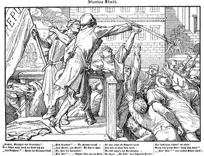 Totentanz 1848: मौत न्याय की तलवार पेश करती है द्वारा अल्फ्रेड रिटेल