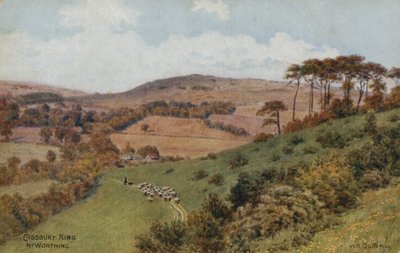Worthing के पास Cissbury Ring द्वारा अल्फ्रेड रॉबर्ट क्विंटन