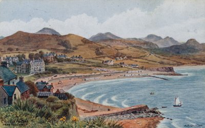महल से Criccieth बे द्वारा अल्फ्रेड रॉबर्ट क्विंटन