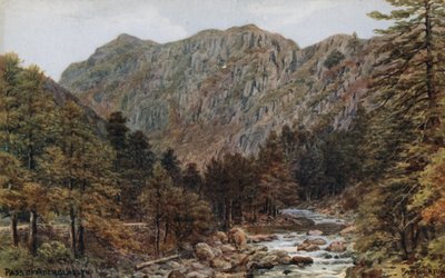 Aberglaslyn के पास द्वारा अल्फ्रेड रॉबर्ट क्विंटन