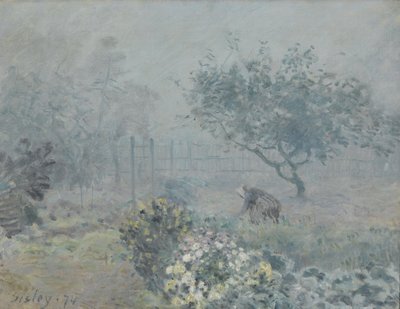 कोहरा, पड़ोसी, 1874 द्वारा अल्फ्रेड सिसली