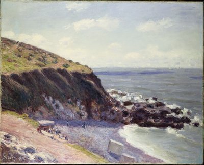 लेडी कॉव, लैंगलैंड बे, 1897 द्वारा अल्फ्रेड सिसली