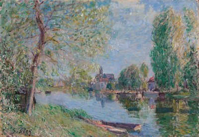 मोरेट-सुर-लोइंग में वसंत; स्प्रिंग इन मोरेट सुर लोइंग, 1891 द्वारा Alfred Sisley