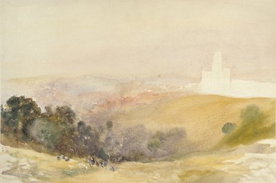 रेड हिल्स से डरहम, 1866-1880 द्वारा अल्फ्रेड विलियम हंट