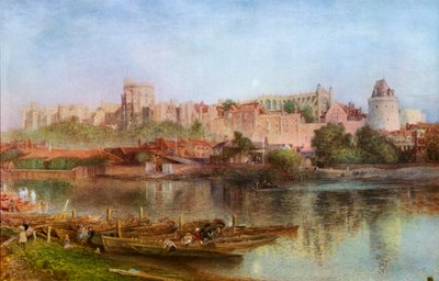 विंडसर कैसल, 1889, 1912। द्वारा अल्फ्रेड विलियम हंट