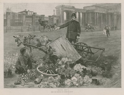 आगे बढ़ें (उत्कीर्णन) द्वारा अल्फ्रेड विलियम स्ट्रैट
