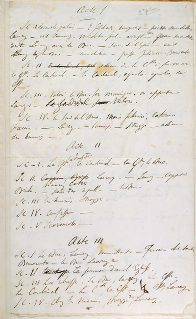अल्फ्रेड डी मुसेट (1810-57) 1834 द्वारा &39;लोरेन्जियाको&39; के कथानक की प्रिसिस द्वारा अल्फ्रेड डी मुसेट