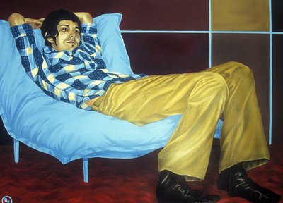 Daydreamer (एक्रिलिक और तेल कैनवास पर) द्वारा एलिक्स कंटेम्परेरी आर्टिस्ट सौबीरन हॉल