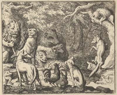 रेनार्ड अक्स फॉर कन्फेशन, 1650-75। द्वारा एलर्ट वैन एवरडिंगन
