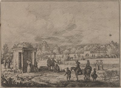 द वज़्रोज़ में वसंत, c.1650 (नक़्क़ाशी) द्वारा एलर्ट वैन एवरडिंगन