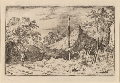 हे बार्न के नीचे का पहिया, शायद c. 16451656। द्वारा एलर्ट वैन एवरडिंगन