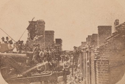 फोर्ट सम्टर की निकासी, अप्रैल 1861, अप्रैल 1861। द्वारा अल्मा ए पेलॉट।
