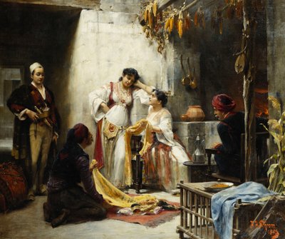 ए हार्ड डिसीजन, 1893 द्वारा एलोइस हंस श्राम