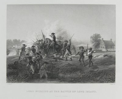 लॉर्ड आइलैंड, 1776 की लड़ाई में स्टर्लिंग द्वारा अलोंजो चैपल